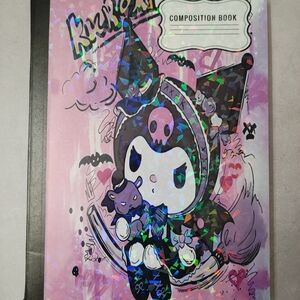 3pcs - Kuromi Composition Book with Holographic Cover